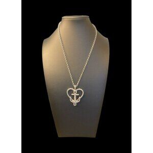 Brighton Nautical Anchor Heart Pendant Necklace -224